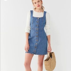 Urban Outfitters Denim Button Up Dress